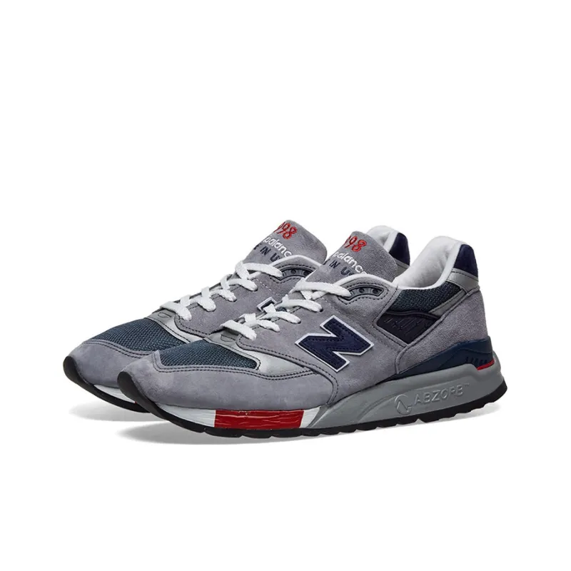 New Balance 998 Grey Navy Red-1