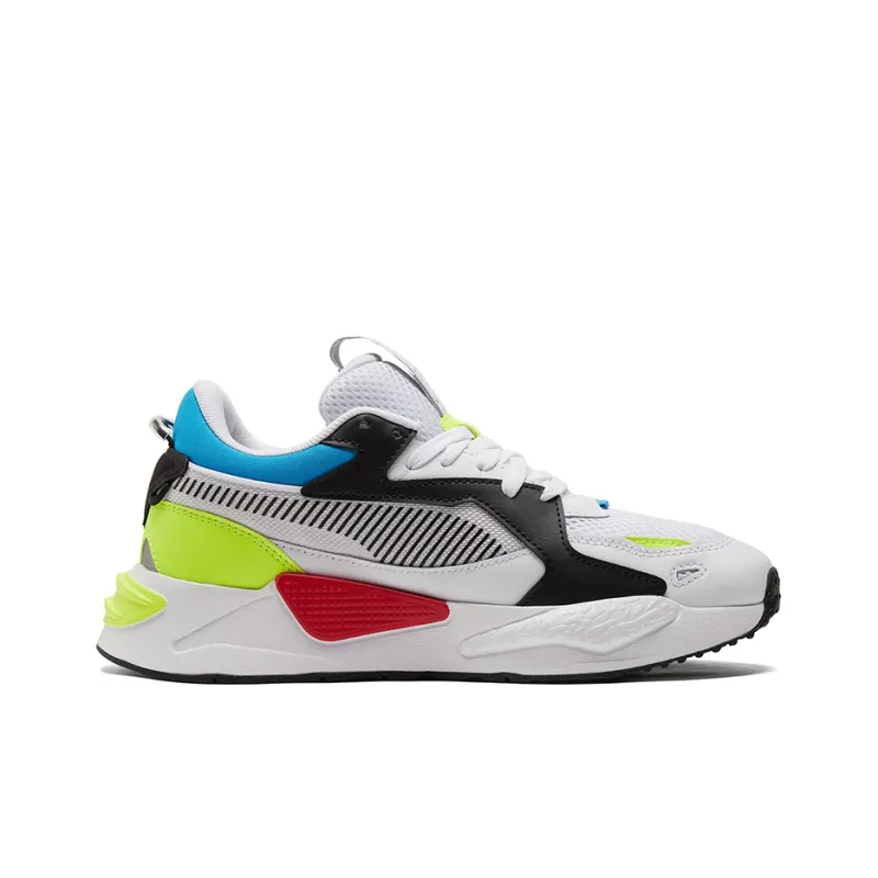 PUMA Unisex Rs Z Core Sneakers White/Black/Yellow-1