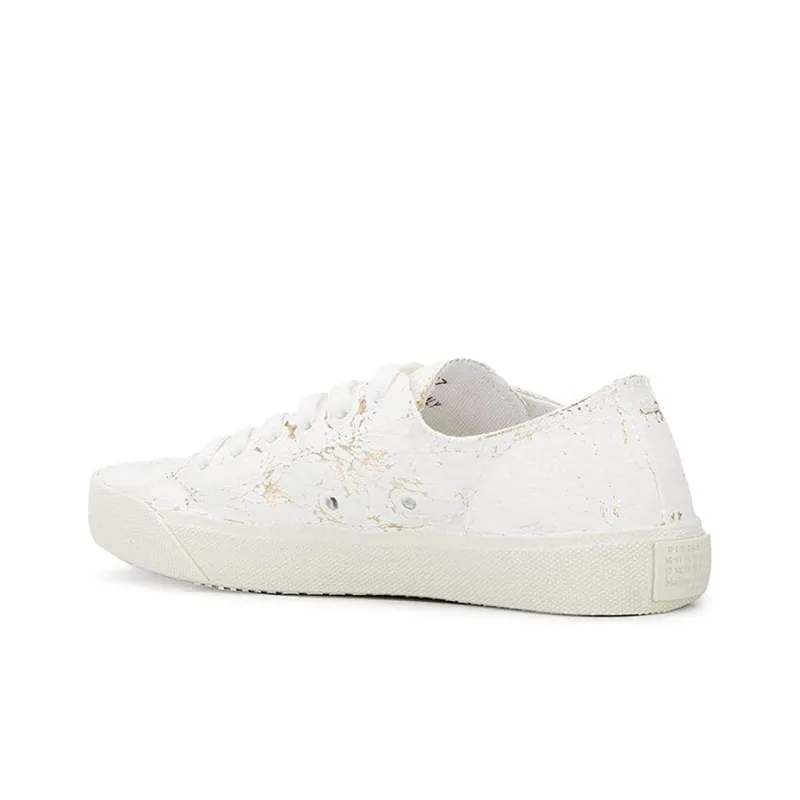 Maison Margiela Tabi Stylish Skateboarding Shoes Women's White Distressed Style-3