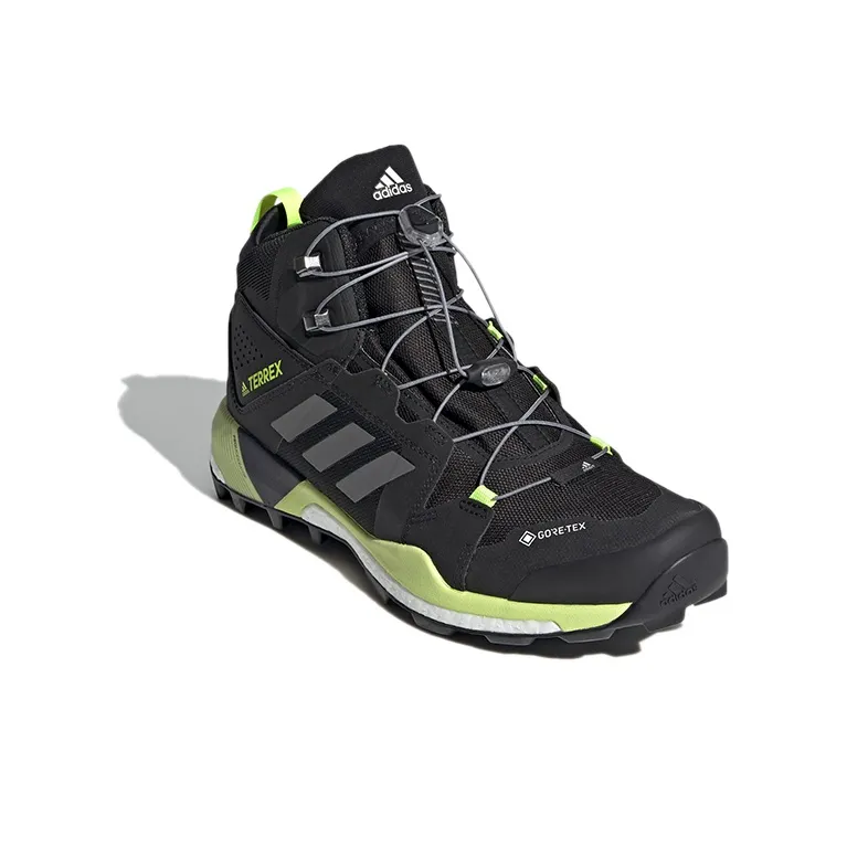 Adidas Terrex Skychaser Xt Mid Gtx 'Black Solar Yellow'-2