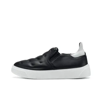 Ecco Street Fun Break Stylish Skateboarding Shoes Women's Black