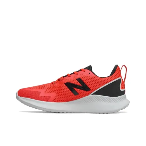 New Balance NB Ryval Slip-Resistant Cushioning Breathable Low-Top Running Shoes Men's Coral Red