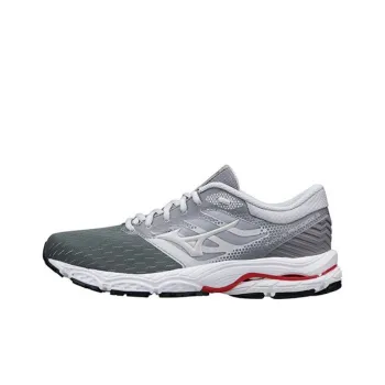 Mizuno Mizuno Inspire 16 Wave Wear-resistant Non-slip And Breathable Low-Top Running Shoes Women's Gray White