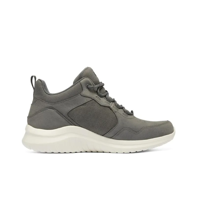 Skechers Ultra Flex 2.0 Anti Slip Wear Resistant Low Top Casual Shoes Men's Charcoal Gray-1