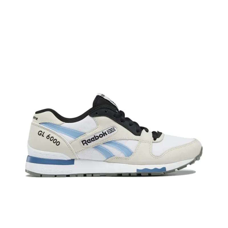 Reebok Eightyone X Reebok Gl 6000 Retro Wear Resistant Shoes/Sneakers Unisex White Blue-1