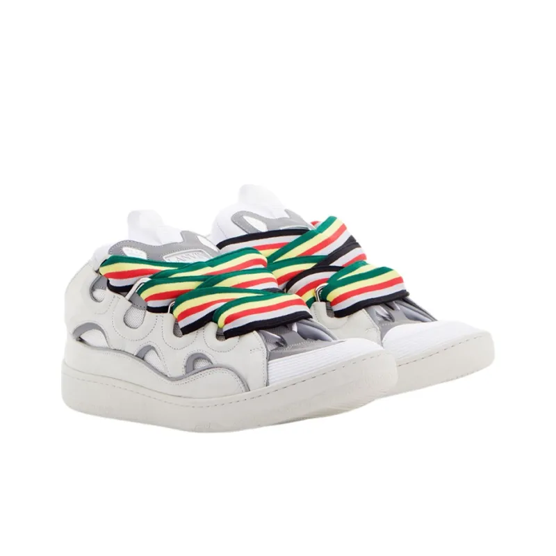 Lanvin Curb Sneaker White Multicolor-2