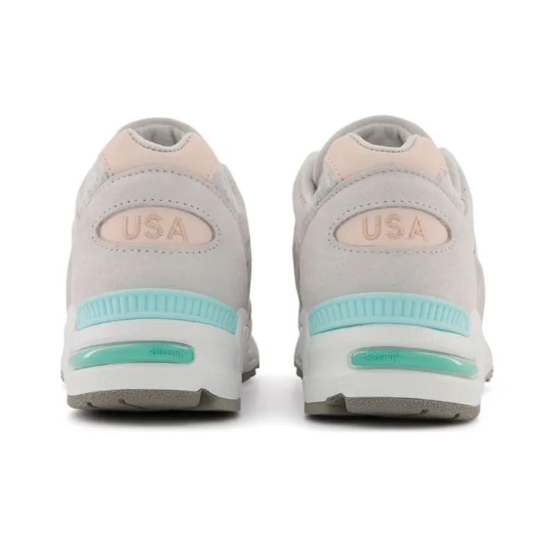 New Balance 990 V2 Low Top Grey Women's-3