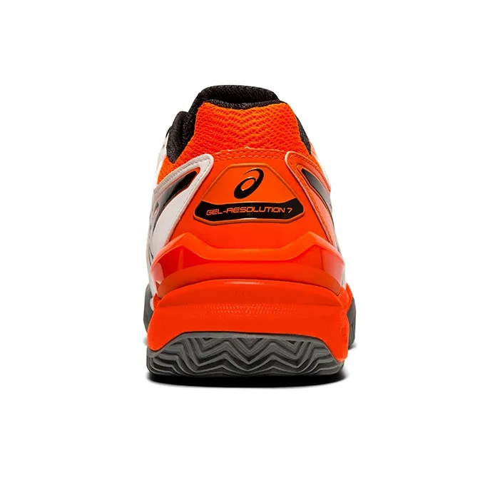 Asics Gel-Resolution 7 Running Shoes Men Low-Top White/Orange-3
