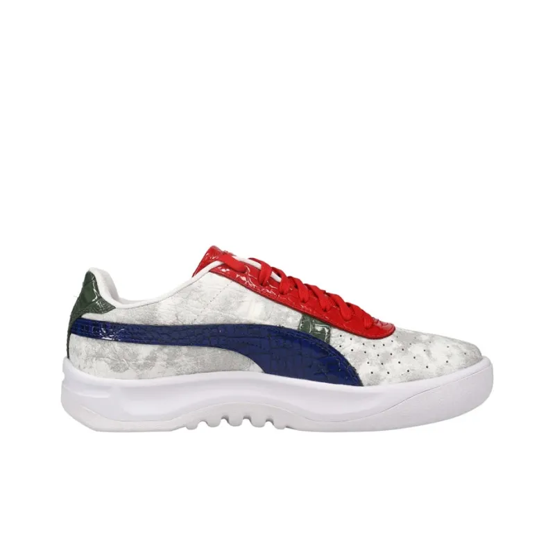 PUMA Gv Special Gator Lace Up White/Blue/Red-1