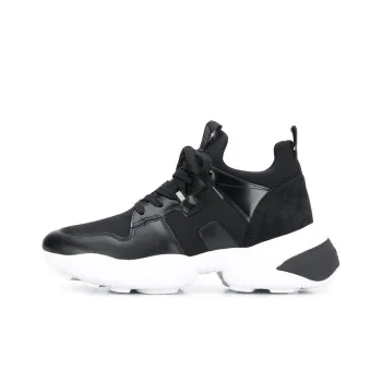 HOGAN Interaction Slip Resistant, Breathable, Lightweight Low Top Sports Casual Shoes Women's Black