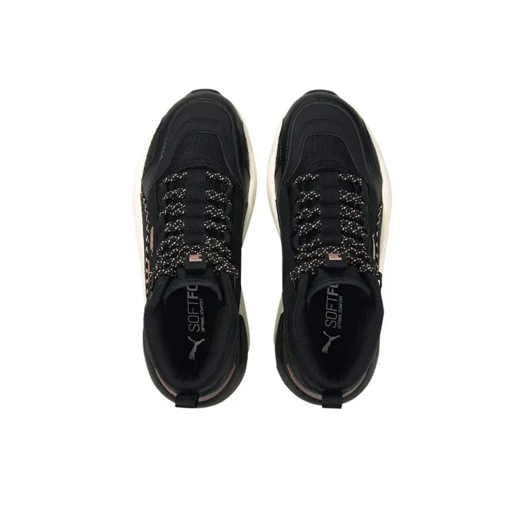 PUMA Unisex X Ray 2 Square Wtr Mid Top Sports Shoes Black/Gold-2