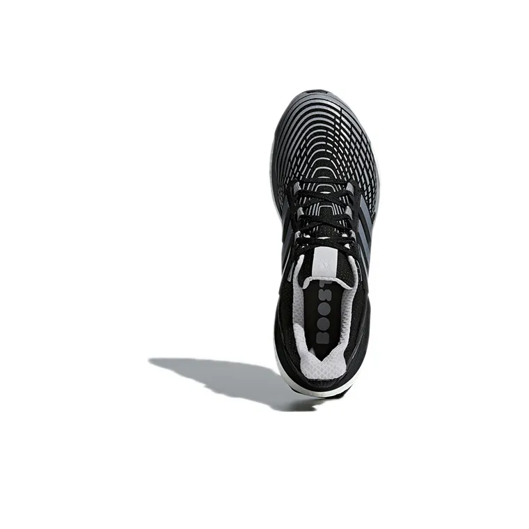 Adidas Energy Boost Anti-Slip Wear-Resistant Low-Top Running Shoes Men's Cosmic Gray-4