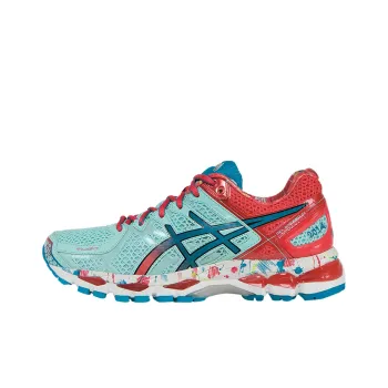 Asics Gel-Kayano 21 Running Shoes Women's Low-Top Blue/Red