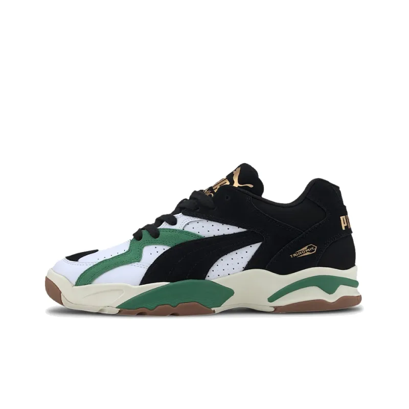 PUMA Performer Og White/Black/Green-0