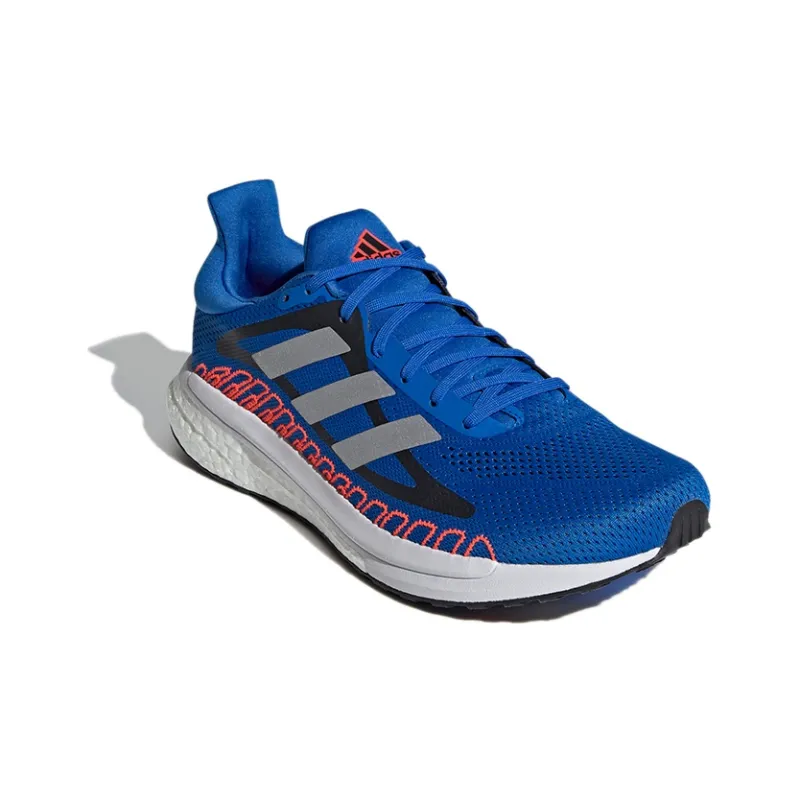 Adidas Solar Glide ST Low-Top Running Shoes Men's Blue Silver-2
