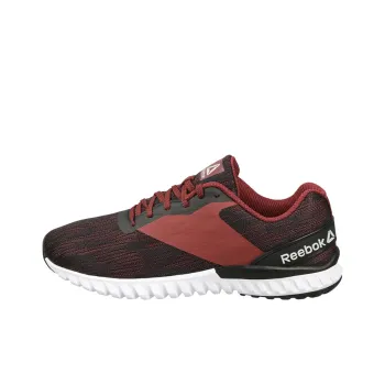 Reebok Runner Lp Plus Cushioning Anti-Slip And Wear-Resistant Low-Top Running Shoes Men's Black Red