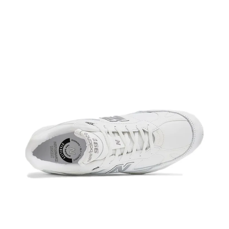 New Balance 991 MiUK White Grey-2