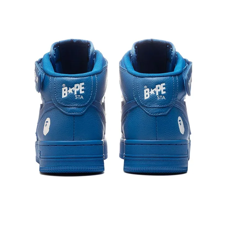BAPE A BATHING APE Bape Sta Mid Blue-4