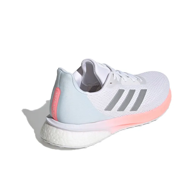 Adidas Astrarun White Silver Metallic Sky Tint Women's-3