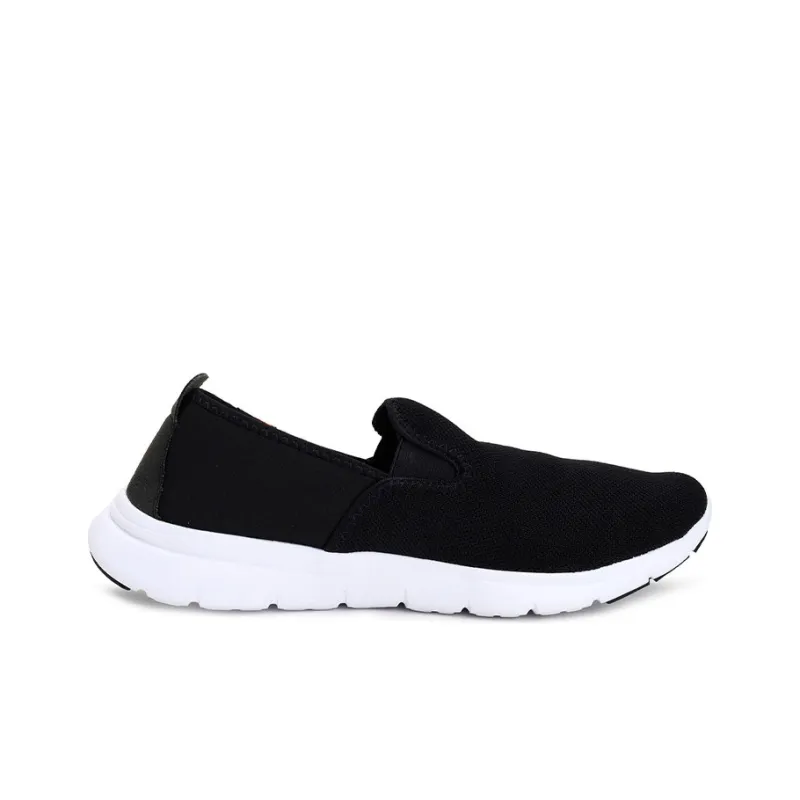 PUMA Flex Essential Slip On Cushioned Wear-Resistant Lightweight Low-Top Running Shoes Unisex Orange Black-1