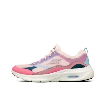 Skechers Go Run Hyper Burst Low Top Running Shoes Women's Pink