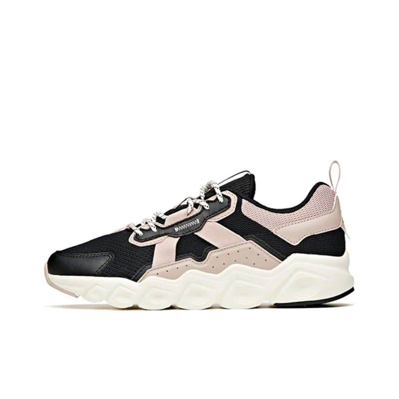 Anta Running Collection Breathable And Lightweight Low Top Running Shoes Women's Skin Pink-0