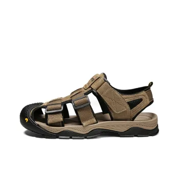 Jeep Beach Sandals Men Khaki