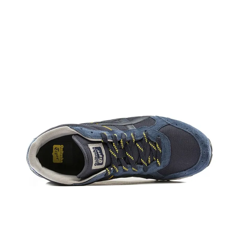 Onitsuka Tiger Colorado Eighty Five Running Shoes Unisex Mid Top Blue/Yellow-2