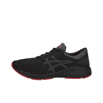 Asics Roadhawk FF Running Shoes Men Low Top Black/Red