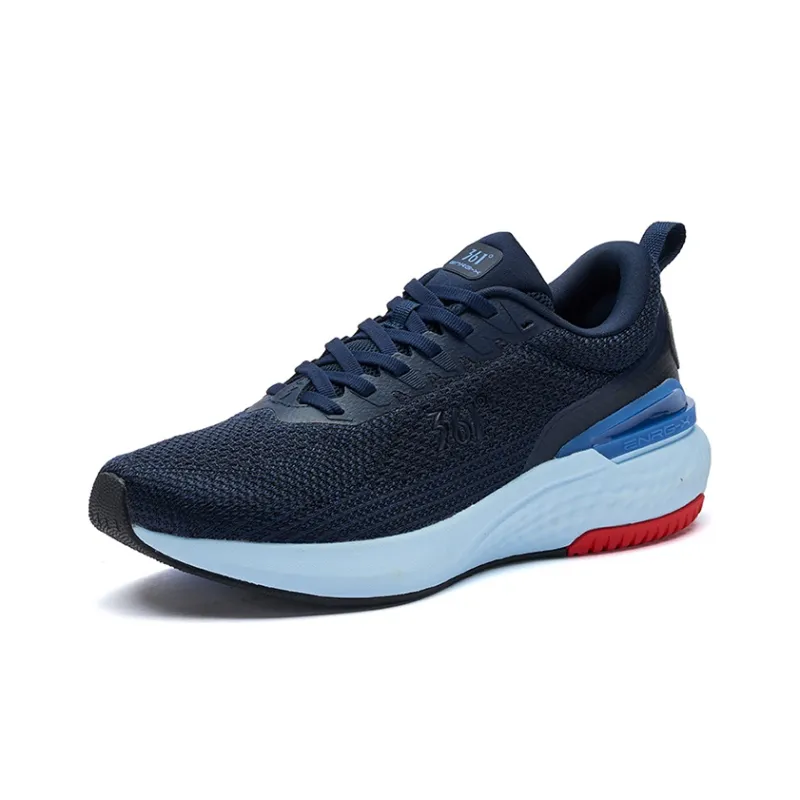 361° Fei Ren Running Shoes Men Low Top Shadow Blue-1
