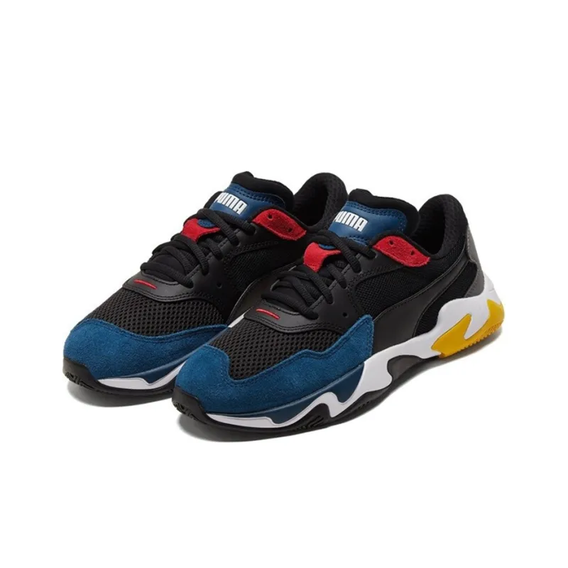PUMA Caracal Athleisure Casual Sports Shoe Unisex Blue Black-2