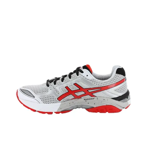 Asics Gel-Foundation 11 Running Shoes Men Low-Top White/Silver/Red