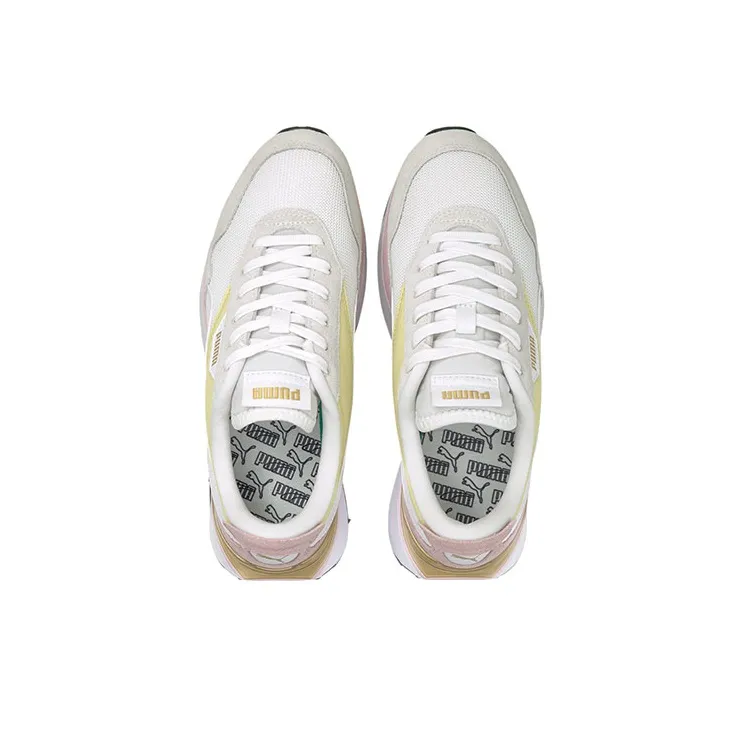 PUMA Cruise Rider White/Pink Women's-2