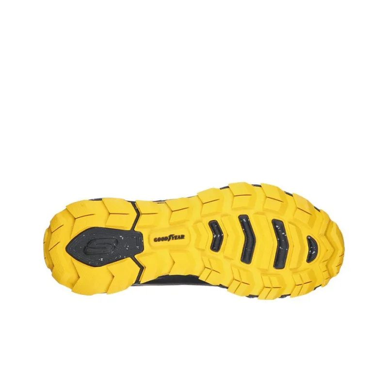 Skechers Max Protect Casual Shoes Men Low-Top Black/Yellow-4