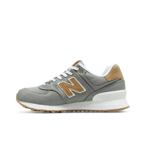 New Balance 574Series 15 Ounce Canvas Grey Women's