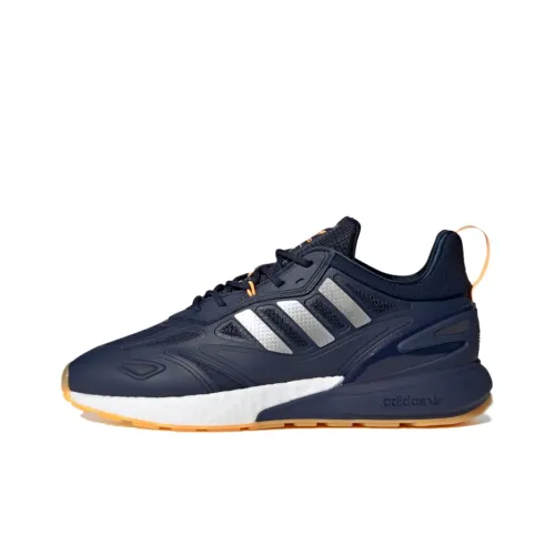 Adidas Originals ZX 2K BOOST 2.0 Running Shoes Men Low-Top Blue/White