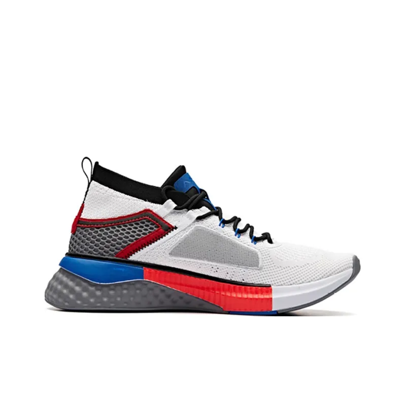 ANTA Running Series Sneakers 'White Red Blue'-1