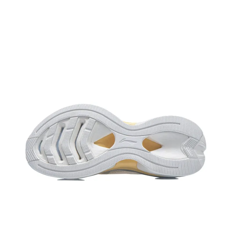 LiNing WuShi 5S 1.0 Cushioning Anti Slip And Wear Resistant Low Top Running Shoes Women's Mist White-3