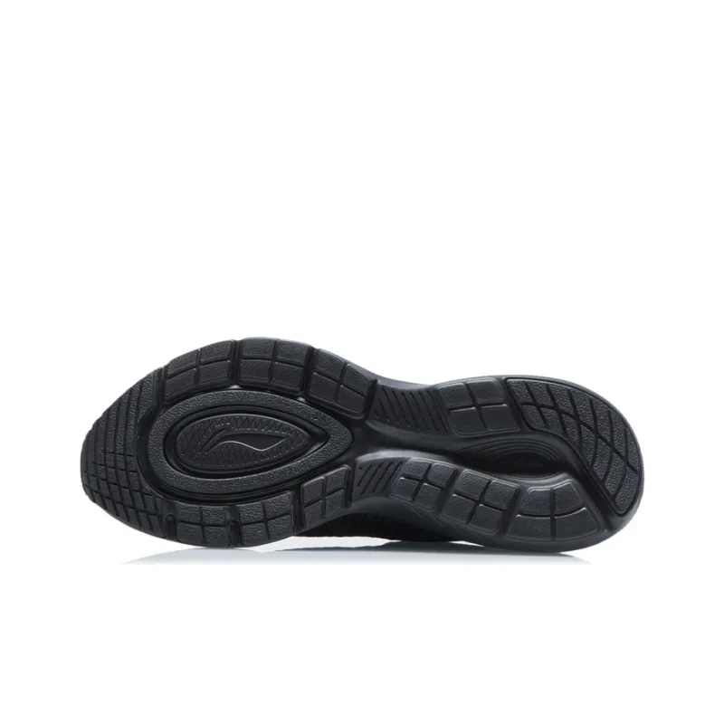 LiNing YunQue Shock Absorbing, Non Slip, Wear Resistant, Breathable And Lightweight Low Top Running Shoes Men's Black-4
