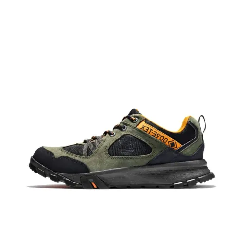 Timberland Garrison Trail Hiking / Trekking Shoes Men Low-Top Black/Green/Yellow