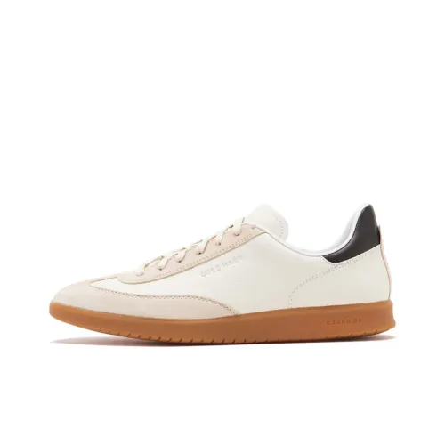 COLE HAAN Skateboard Shoes Men Low-Top Ivory