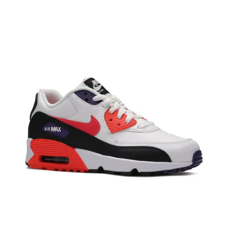 Nike Air Max 90 LTR White Crimson GS-1