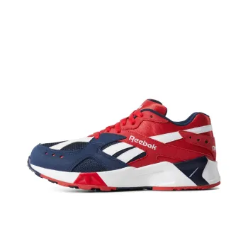 Reebok Aztrek Cozy Breathable Retro Casual Red Blue