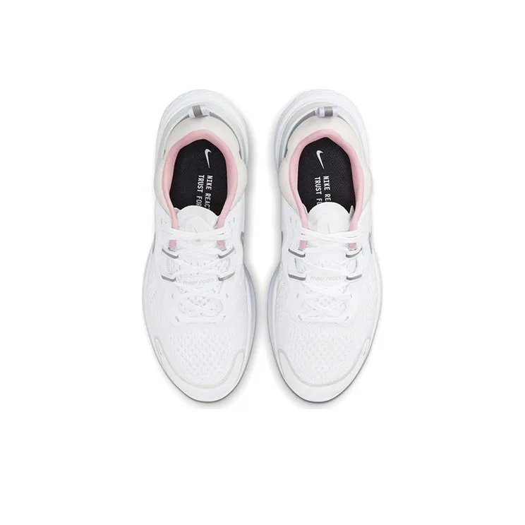 Nike React Miler 2 'White Pink Glaze' Women's-3