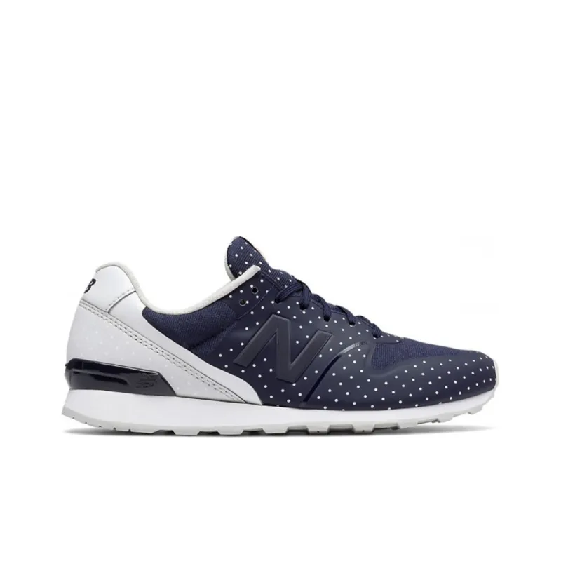 New Balance NB 696 Series Running Shoes Women's Low Top White/Marine Blue-1