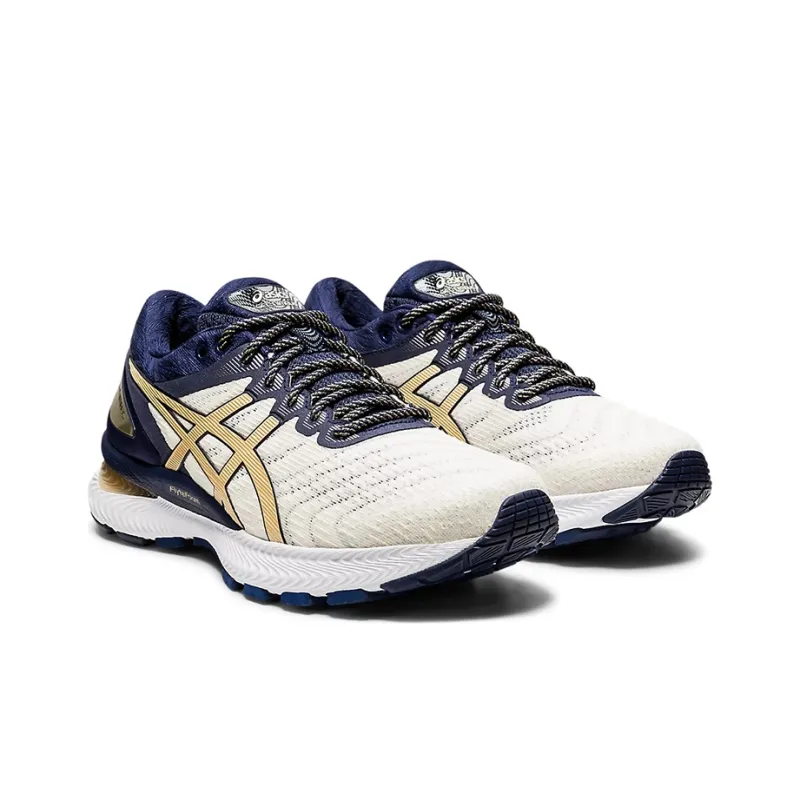 Asics Gel Nimbus 22 'White Blue' Women's-2