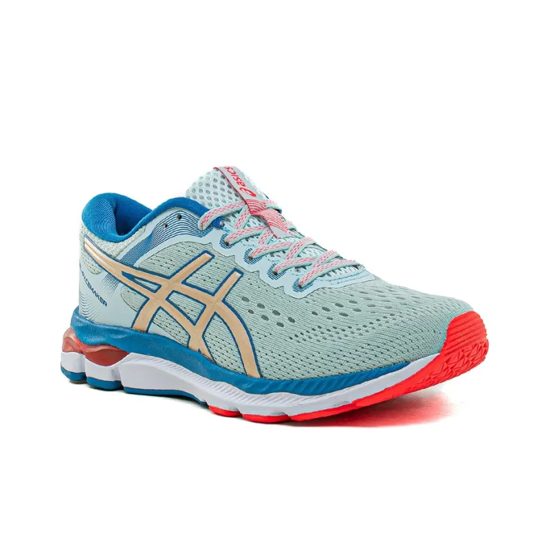 Asics Gel-Pacemaker Wear-Resistant Low-Top Running Shoes Women's Lake Blue-1