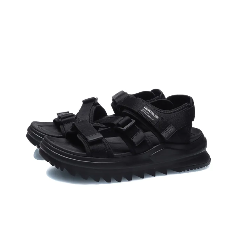 LiNing CF WuShi 5S Beach Sandals Women's Black-2