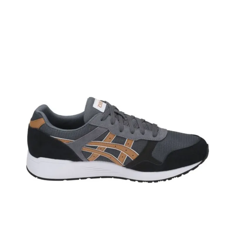 Asics Lyte-Trainer Running Shoes Men Low-Top Gray/Orange-1
