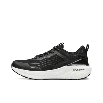 361° Popping Foam Low Top Running Shoes Men's Black White